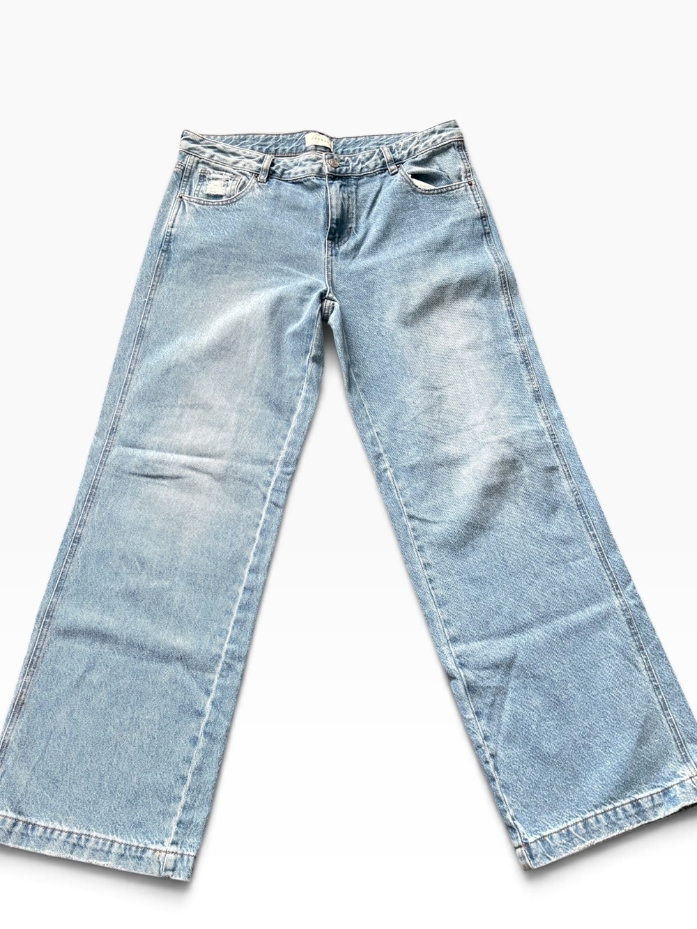 PacSun Casey Low Rise Baggy Jeans 30 x 31 Light Wash Wide Leg Long Inseam